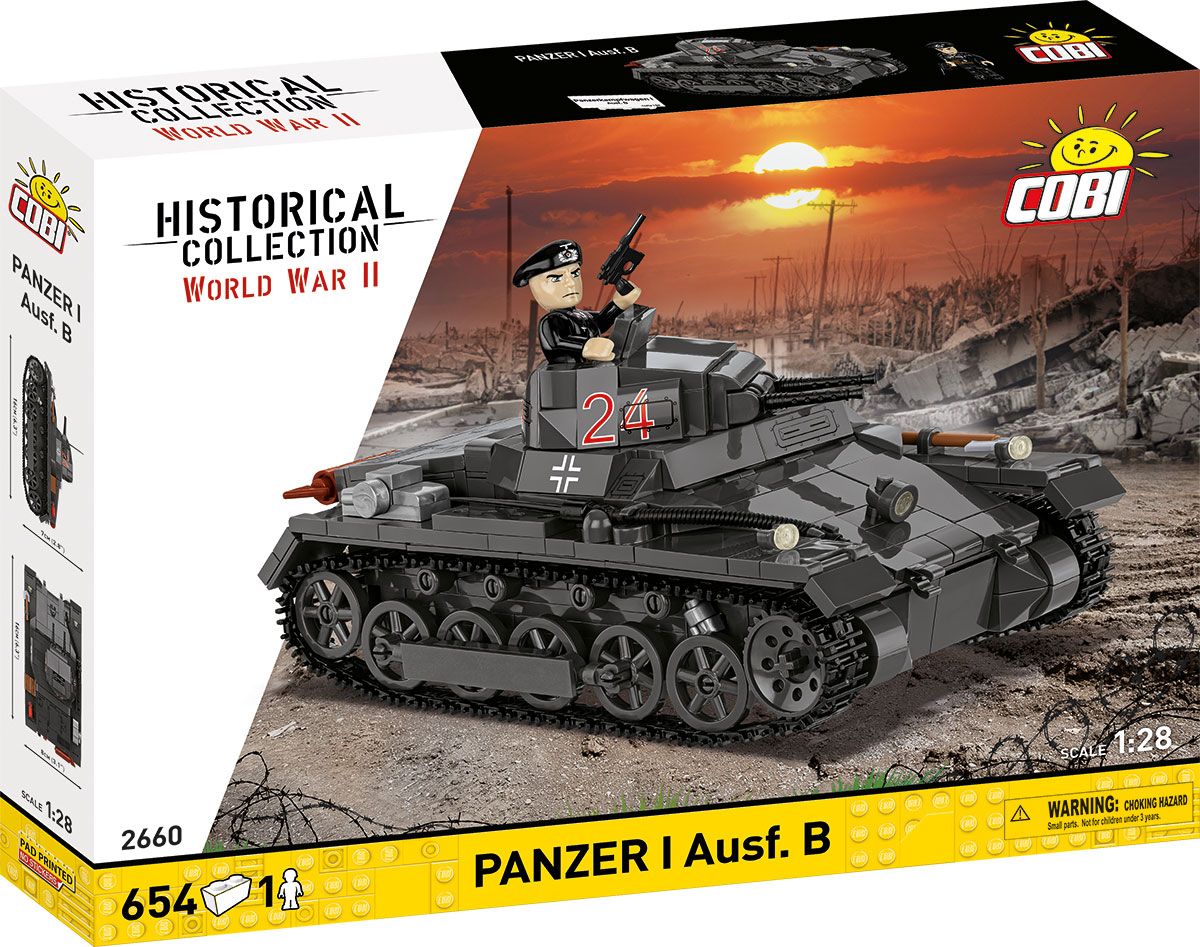 COBI 2660 - 1:28 | Panzer I Ausf. B