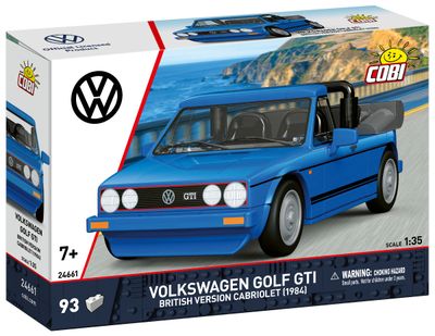 COBI 24661 - 1:35 | Volkswagen Golf GTI British Version Cabriolet (1984)