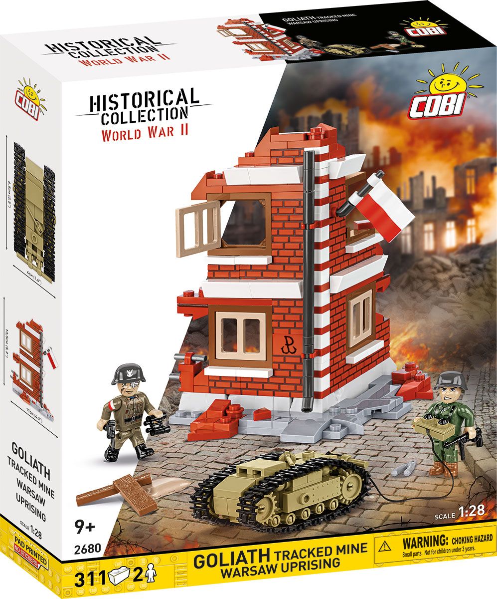 COBI 2680 - 1:28 | Goliath Tracked Mine - Warsaw Uprising