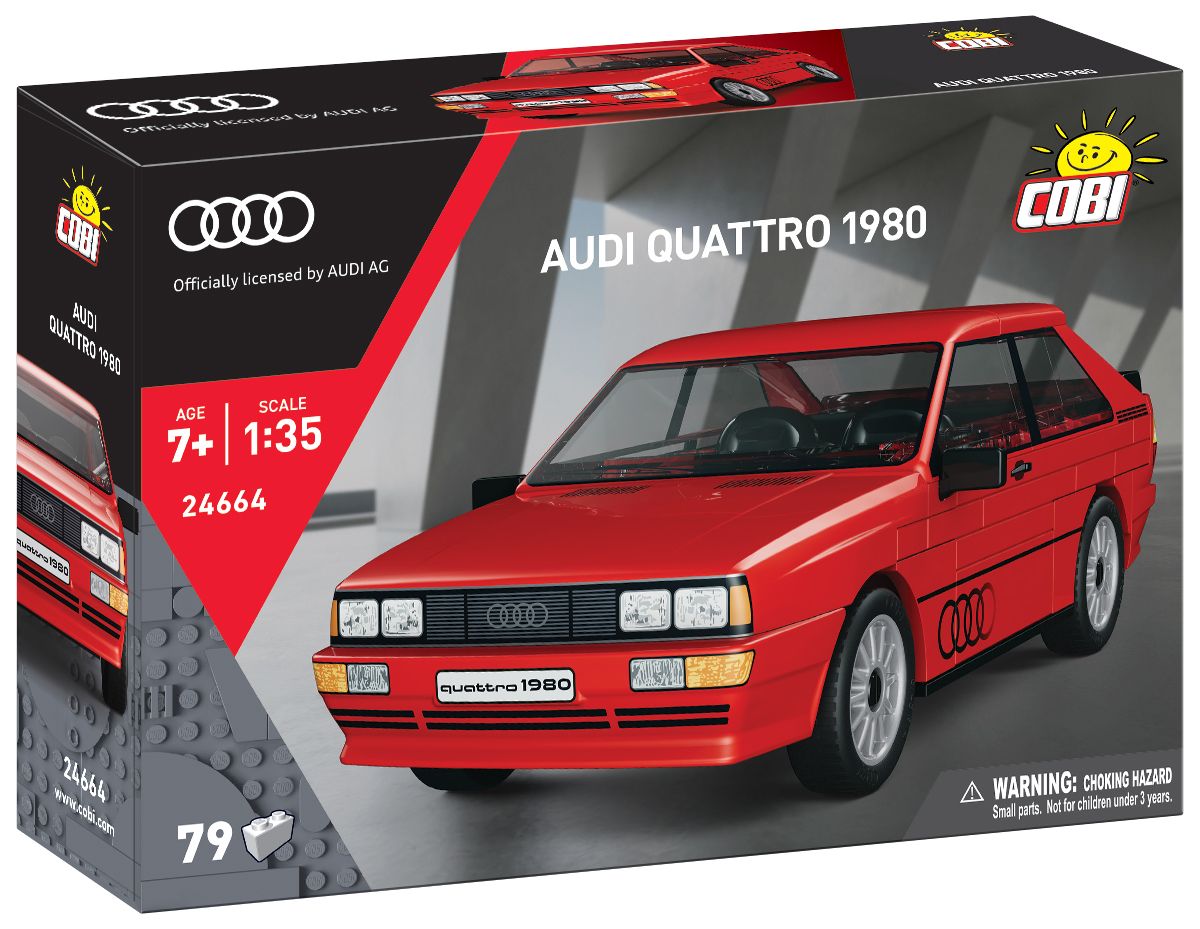 COBI 24664 - 1:35 | Audi quattro (1980)