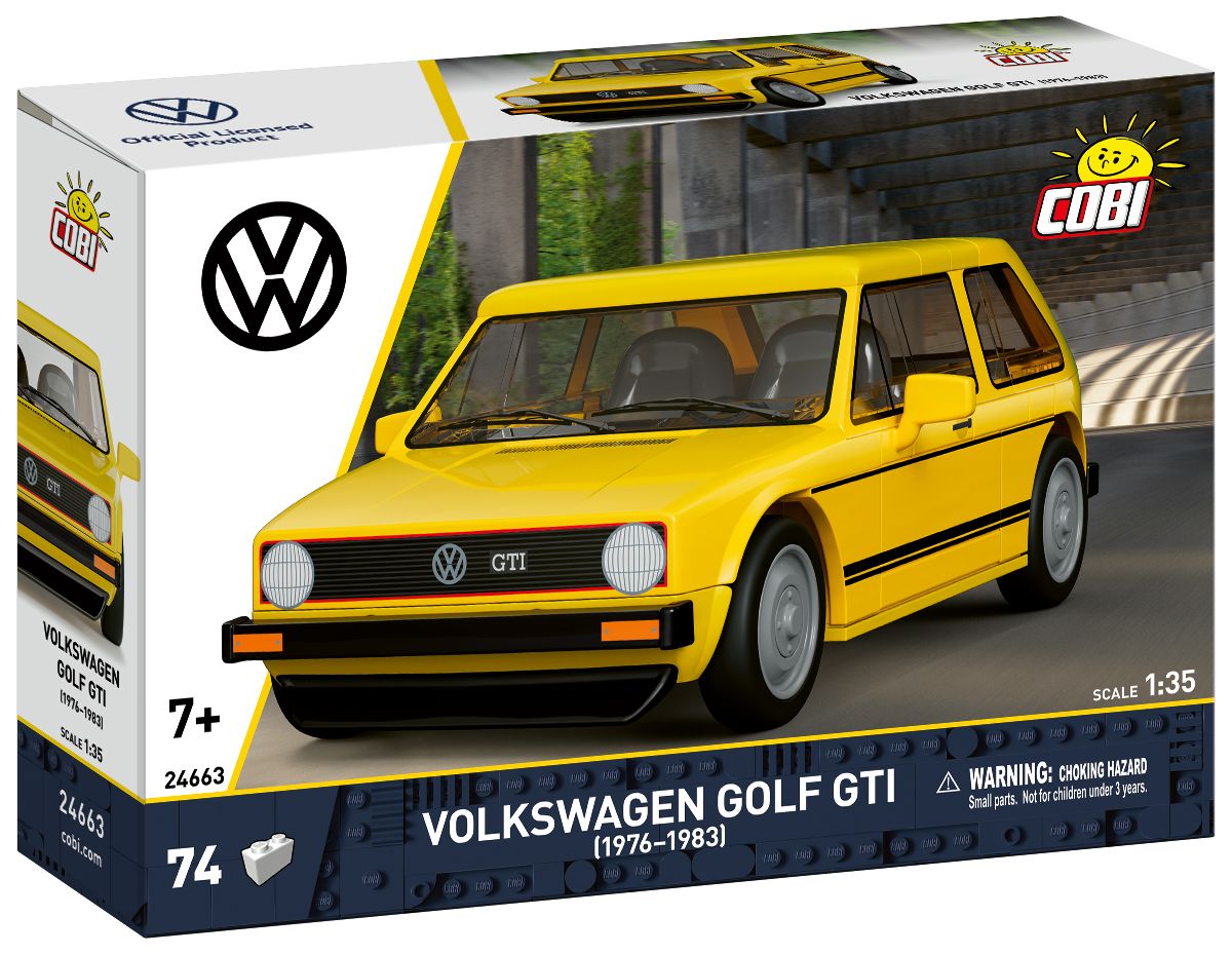 COBI 24663 - 1:35 | Volkswagen Golf GTI (1976-1983)