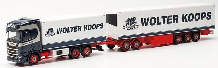 Herpa 1:87 -Scania CS 20 Eurocombi, Wolter Koops