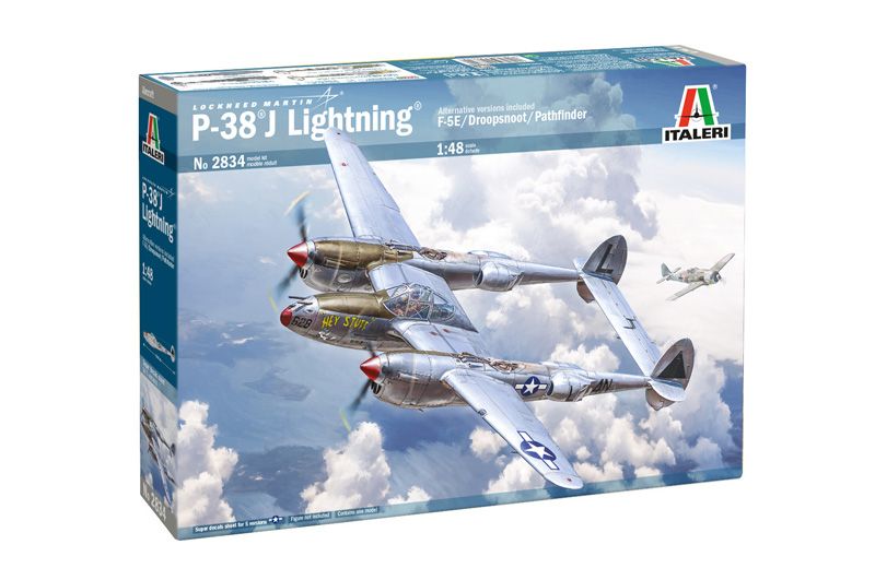Italeri 2834 - 1:48 | P-38 J Lightning