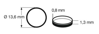 Fleischmann 648004 - H0 | Antislipbanden, 10 stuks