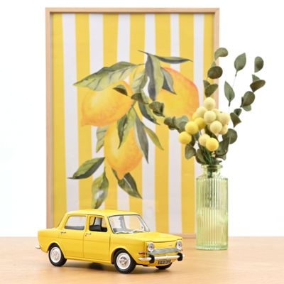 Norev 1:18 - Simca 1000 LS 1974 Maya Yellow
