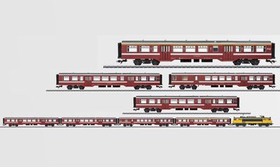 Märklin 43548 - H0 | Jubileum wagens Set rijtuigen type M2