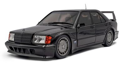 Solido 1:18 - Mercedes-Benz 190 (W201) EVO II zwart 1990