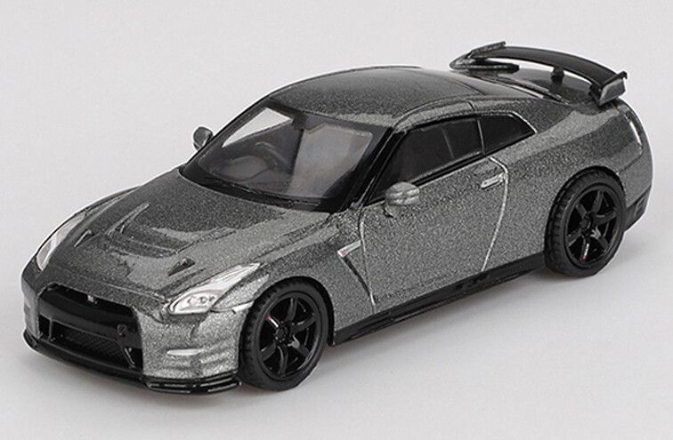 MINI GT 1:64 - Nissan GT-R (R35) Nismo CRS Version Dark Metal Grey