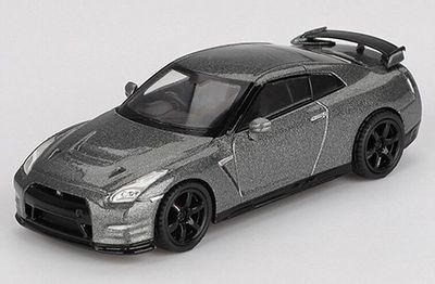 MINI GT 1:64 - Nissan GT-R (R35) Nismo CRS Version Dark Metal Grey