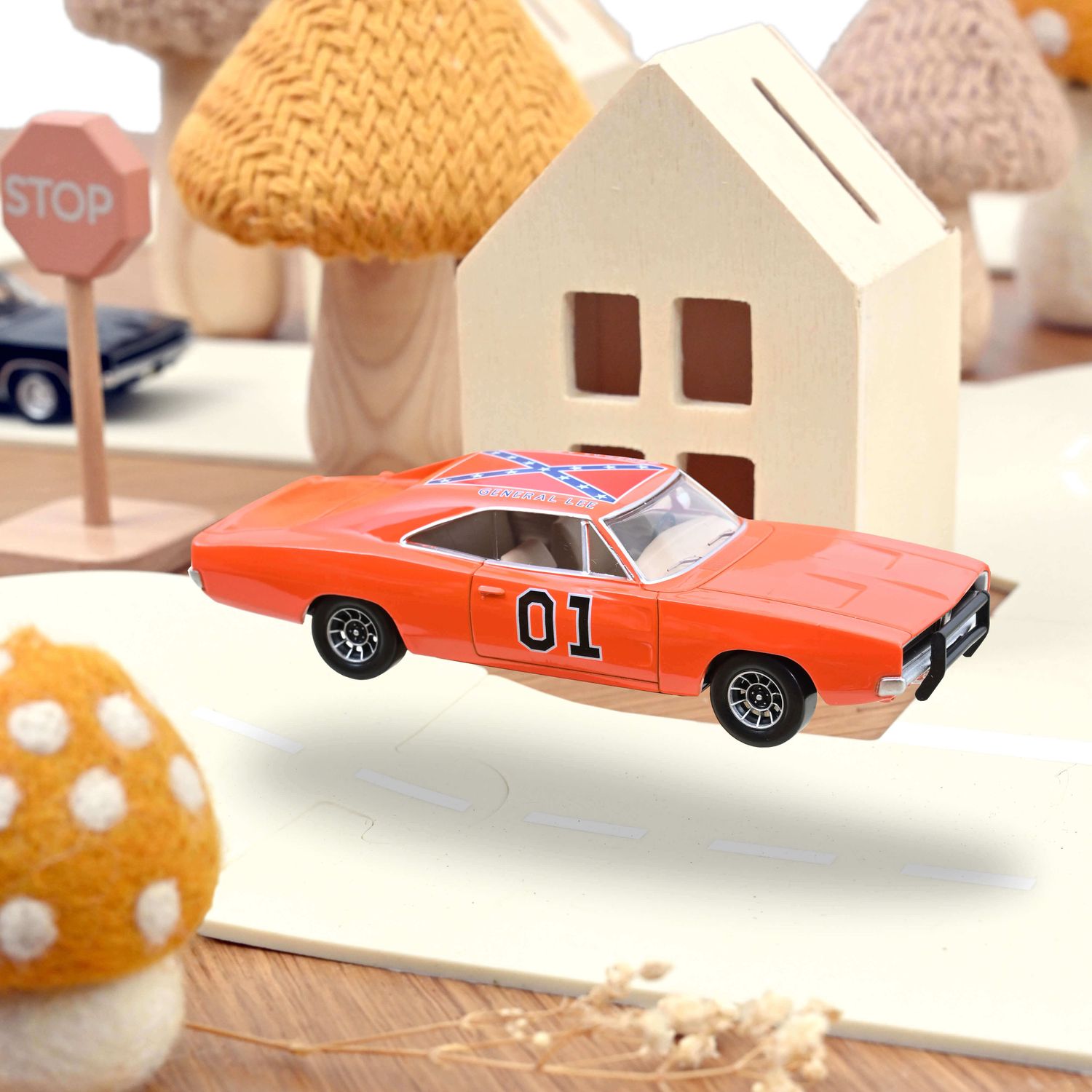 Norev 1:43 - Dodge Charger General Lee (1969), oranje