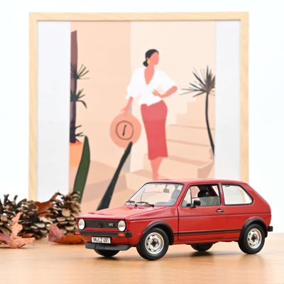 Norev 1:18 - Volkswagen Golf I GTI (1976), rood