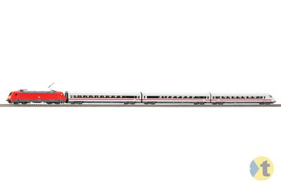 PIKO 58153 & 28351 - H0 | 8-delige Metropolitan-treinset met BR 101