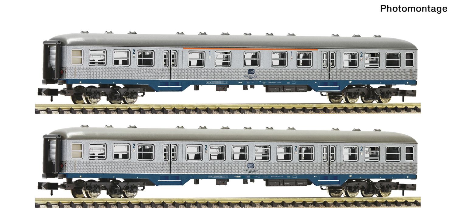 Fleischmann 6260111 - N | 2-tlg. Set: Nahverkehrswagen, DB