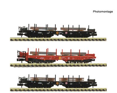 Fleischmann 6660206 - N | 3-tlg. Set 1: Stahlzug, DB AG