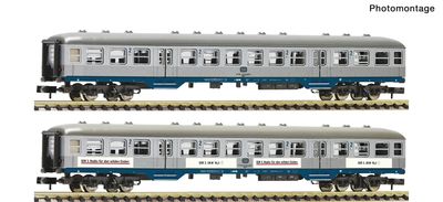 Fleischmann 6260112 - N | 2-tlg. Set: Nahverkehrswagen, DB