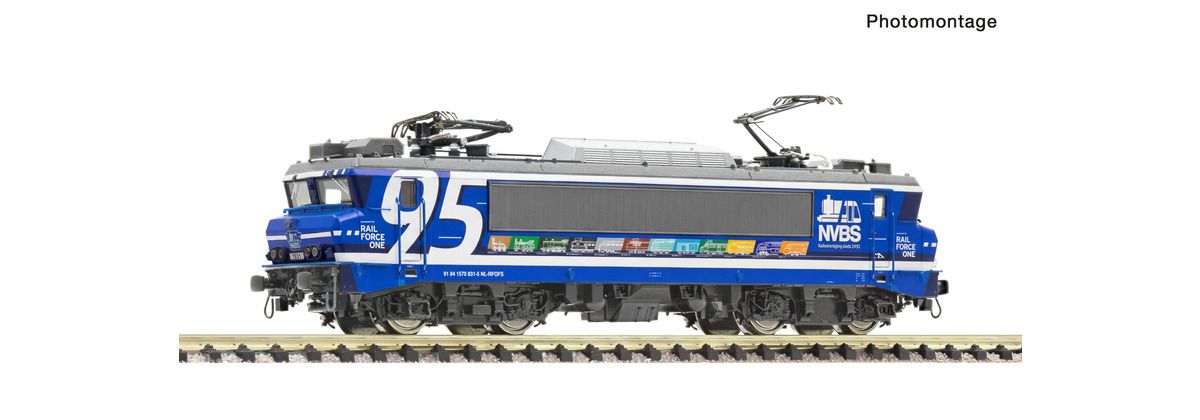 Fleischmann 7570090 - N | Elektrolokomotive 1931 „95 Jahre NVBS“, Rail Force One