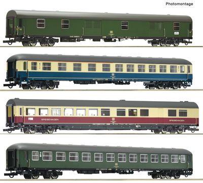 Roco 6200322 - H0 | 4-tlg. Set 1: D 202 „Loreley Express“, DB