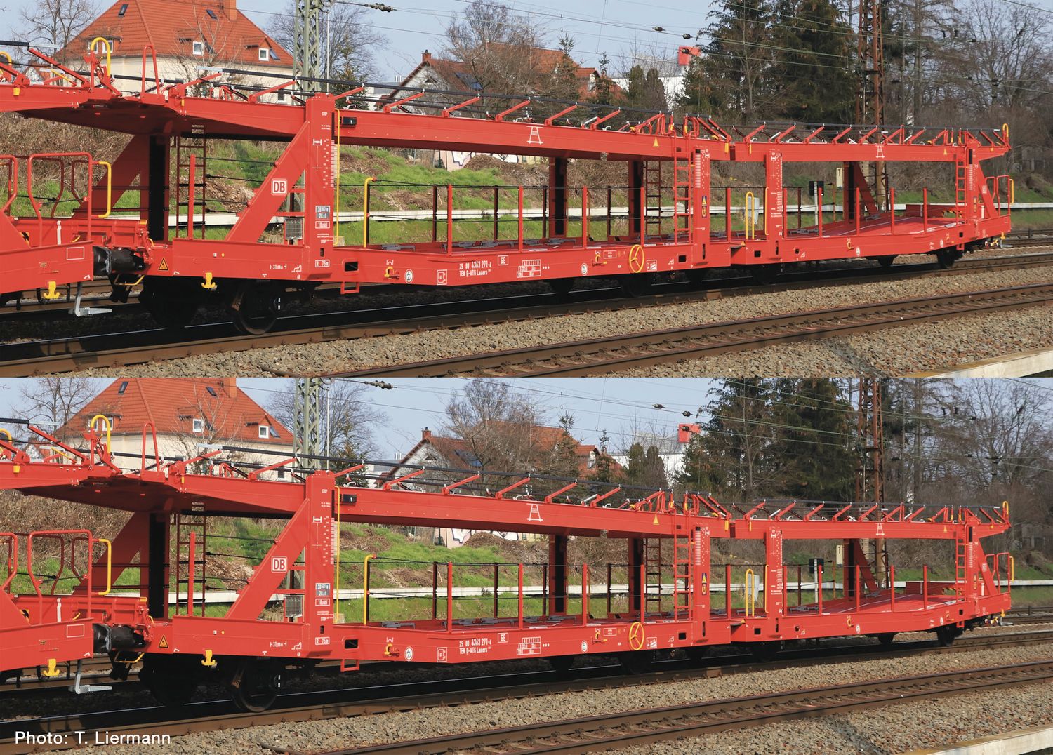 Roco 6600409 - H0 | 2-tlg. Set: Autotransportwagen, DB AG