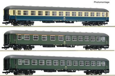 Roco 6200323 - H0 | 3-tlg. Set 2: D 202 „Loreley Express“, DB