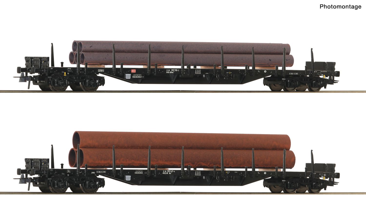 Roco 6600355 - H0 | 2-tlg. Set 3: Stahlzug, DB AG