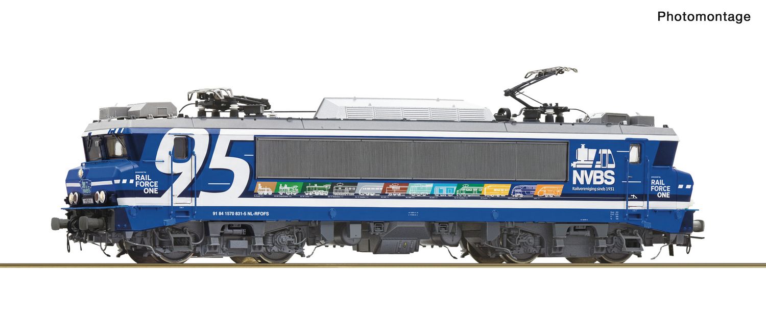 Roco 7520252 - H0 | Elektrolokomotive 1931 „95 Jahre NVBS“, Rail Force One