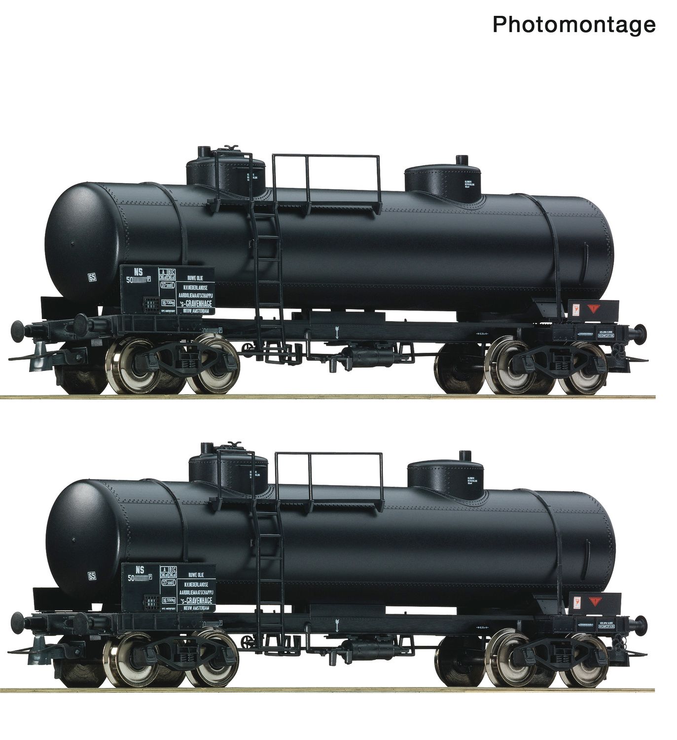 Roco 6600309 - H0 | 2-tlg. Set: Kesselwagen, NS