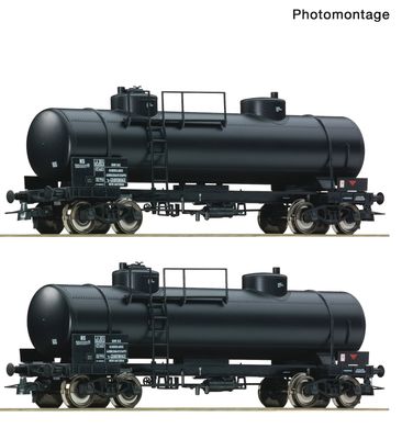 Roco 6600309 - H0 | 2-tlg. Set: Kesselwagen, NS