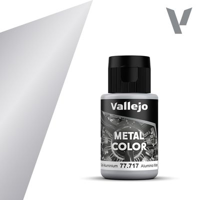 Vallejo 77.717 - Metal Color | Dull Aluminium