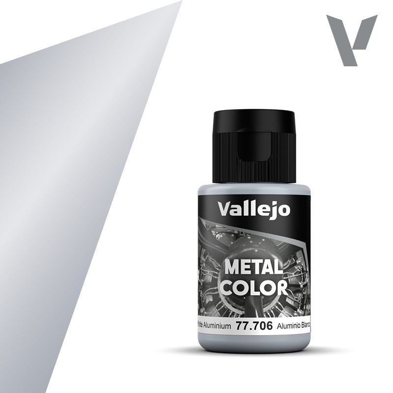 Vallejo 77.706 - Metal Color | White Aluminium