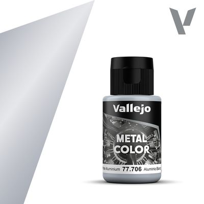 Vallejo 77.706 - Metal Color | White Aluminium