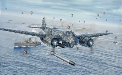 Italeri 1489 - 1:72 | Junkers Ju 88 A-4/17 Torpedo Bomber