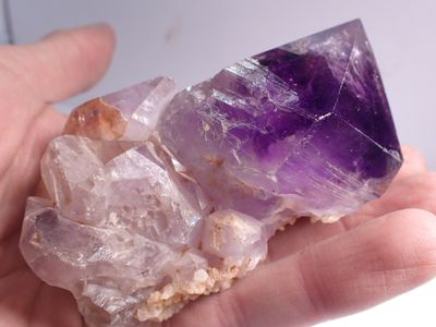 Amethyste cristaux flottants