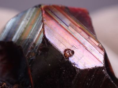 Rainbow garnet🌈 rough XL crystal