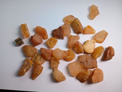 Cornaline galet roulé naturel