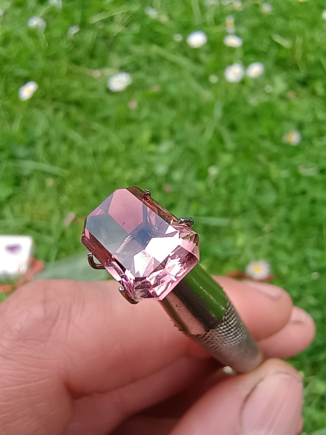 Tourmaline rose facettes  2,8 ct