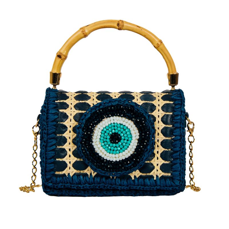 Greek Eye Clutch