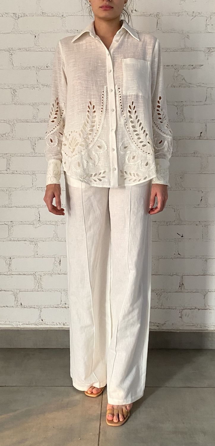 Runa Oversized Shirt Off White