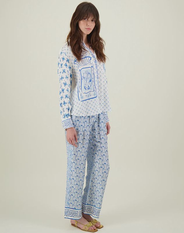 Bailey Straight Leg Track Pants Amalfi Coast