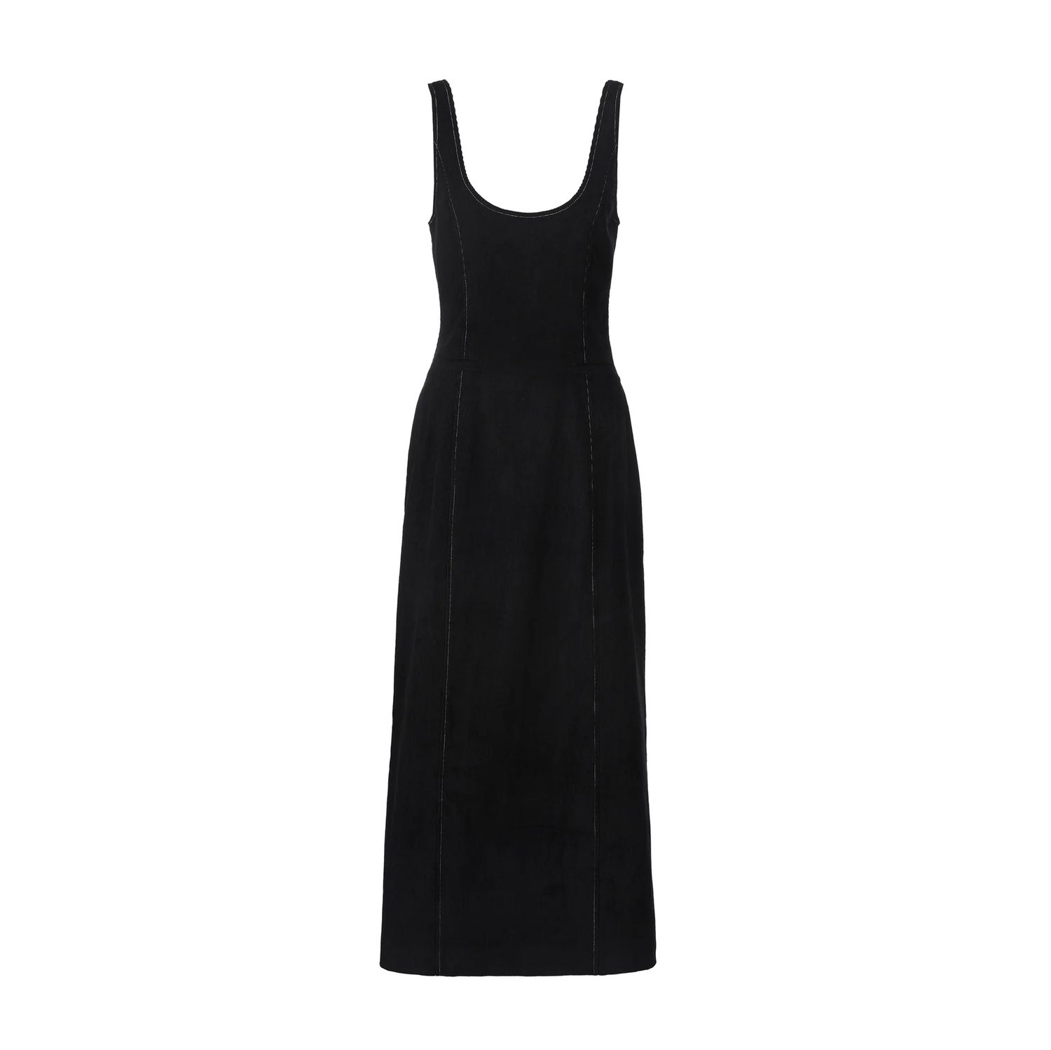 The Jeanne Dress Noir Cord