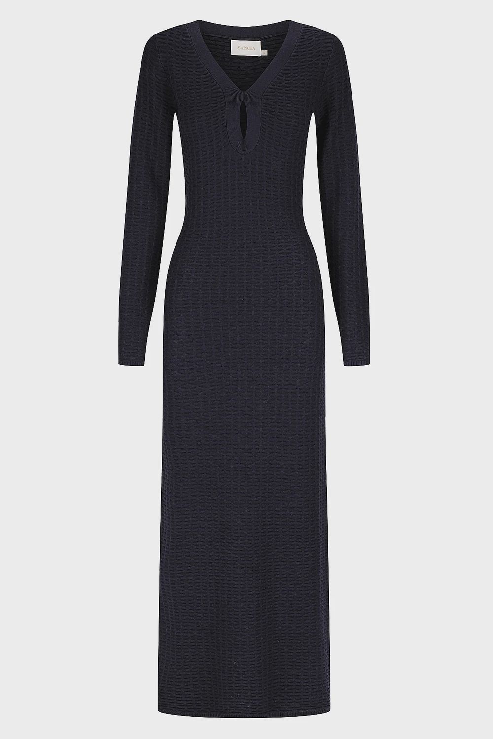 The Antonia Knit Dress Navy