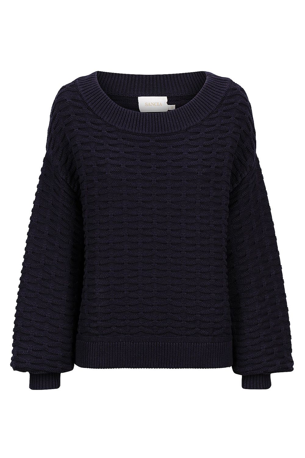The Carina Knit Jumper Navy, Size: X-Small
