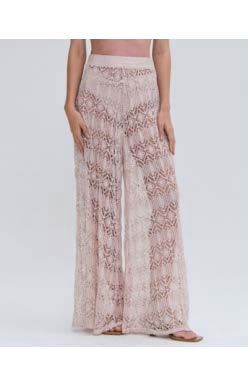 Seashell Lycra Beach Pant Beige, Size: X-Small