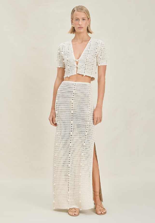 Hada Top Off White, Size: X-Small