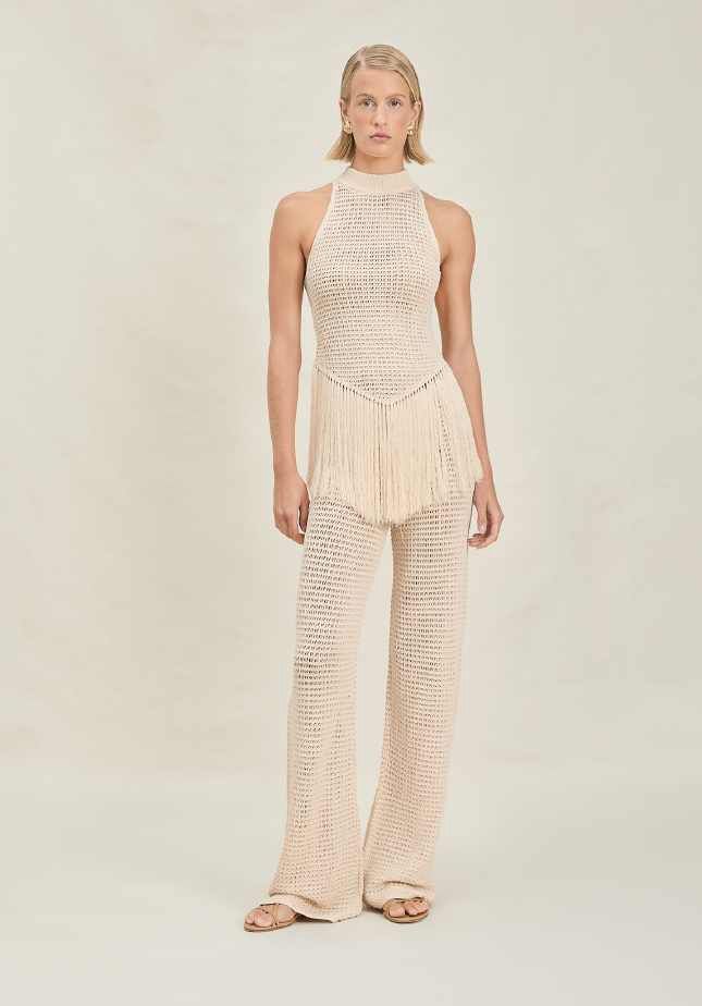 Tara Pant Tan, Size: X-Small