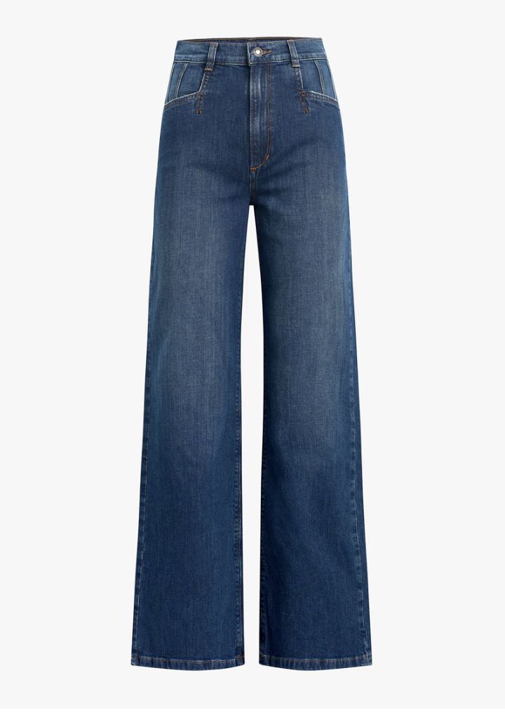 The Jordie Wide Leg Franklin Jean, Size: 25