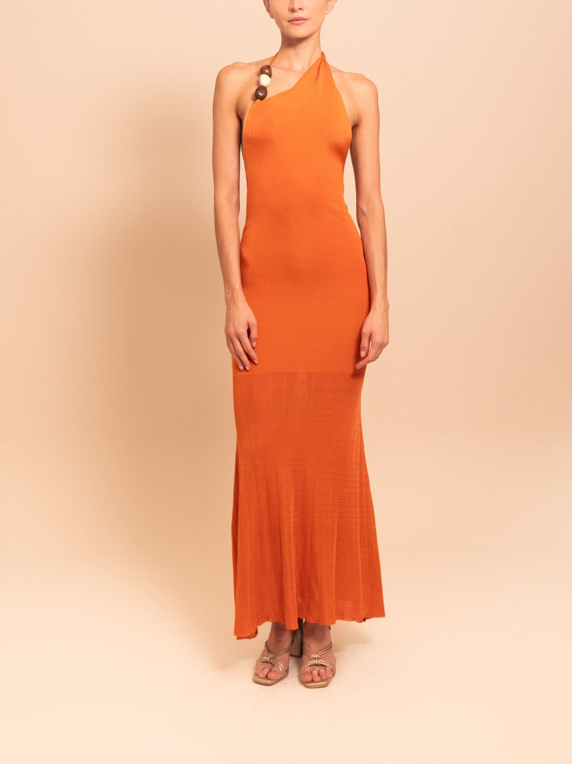 Liatris Maxi Dress Terracotta, Size: X-Small