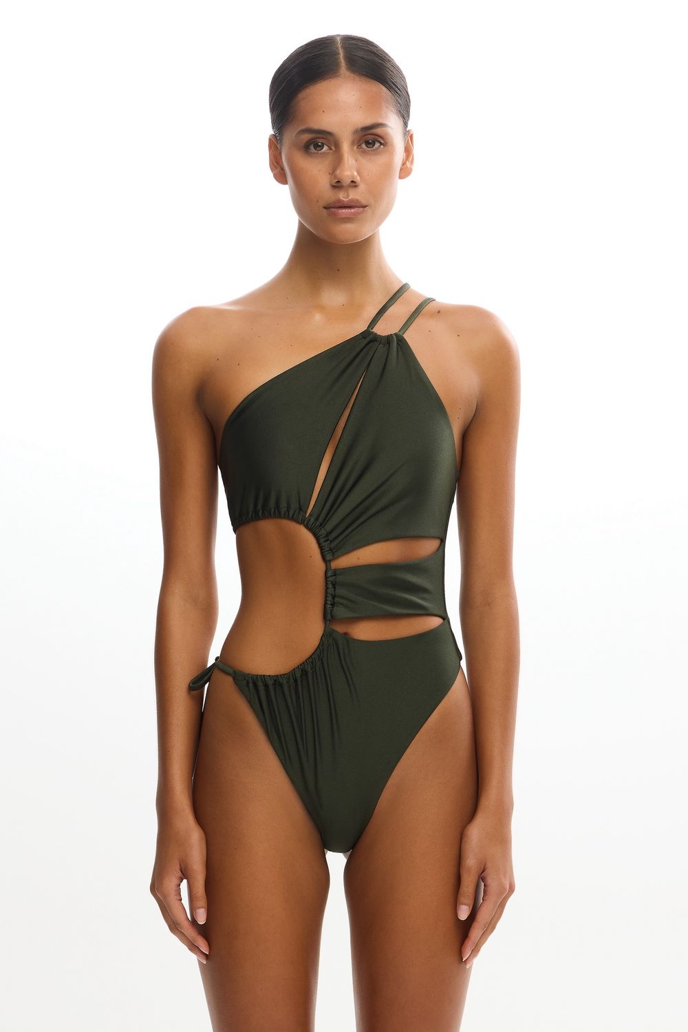 Antonia Maillot One Piece Bathing Suit Forest, Size: 2