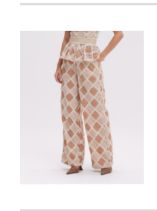 Bossa Crochet Pant Beige, Size: 2