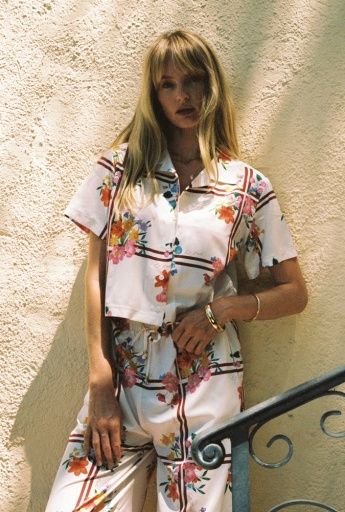 Ruby SS Boxy Shirt, Colour: FLORAL SCARF, Season: SS25, Size: XS