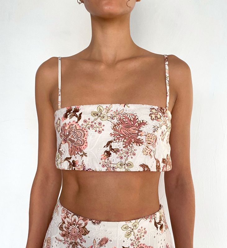 Bustier Top White